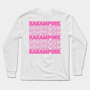 Kakampink Leni Robredo For Philippine President 2022 Long Sleeve T-Shirt